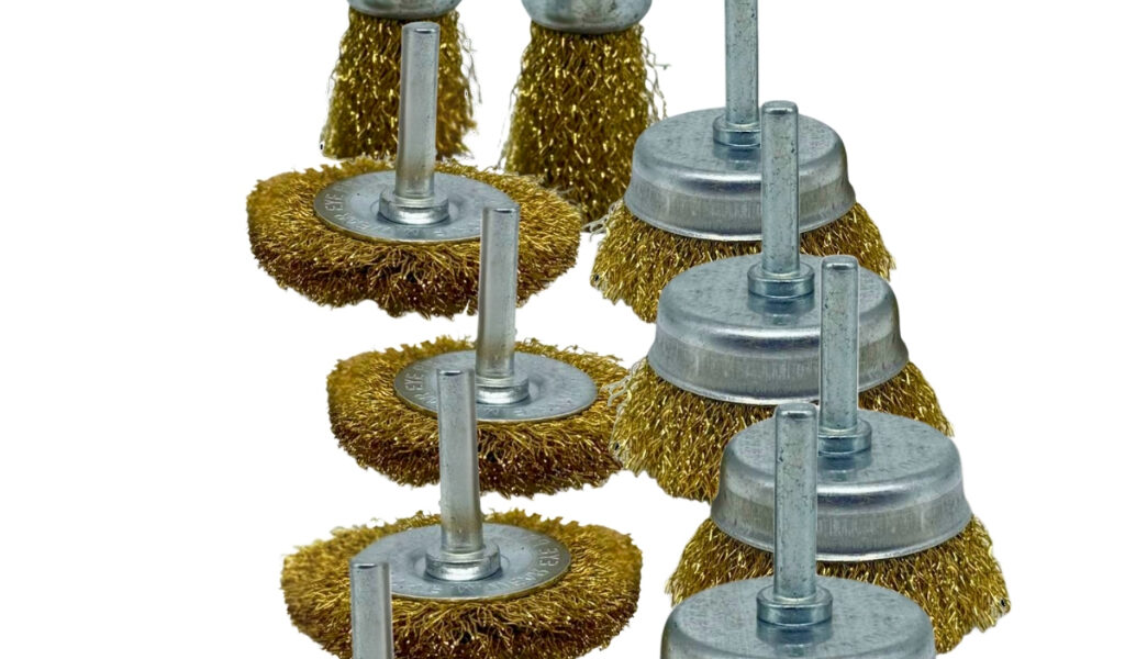 Kit de Escova De Limpeza De Aço Circular Uso Com Furadeira