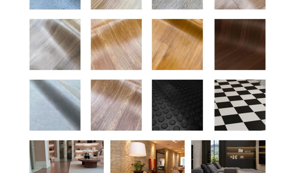 Piso Vinilico Em Manta Residencial Rolo De 1,00m X 2,00m = 2m²