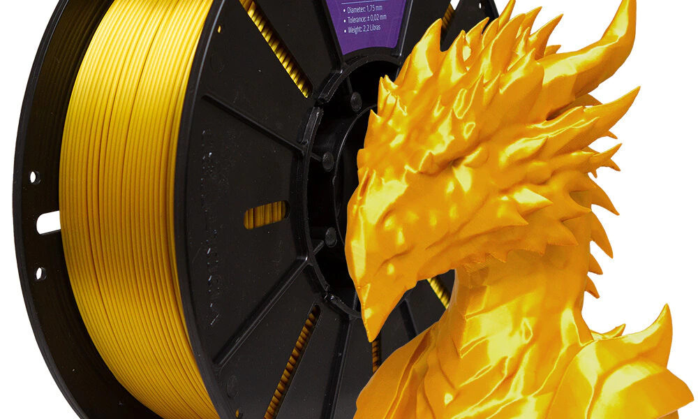 Filamento Dourado V-Silk High Speed Premium - 1Kg