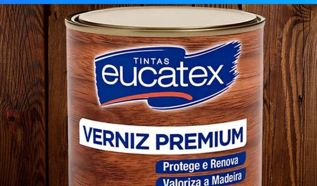 Verniz Brilhante Eucatex Para Madeira Imbuia Mogno Natural Maritimo 225ML 900ML