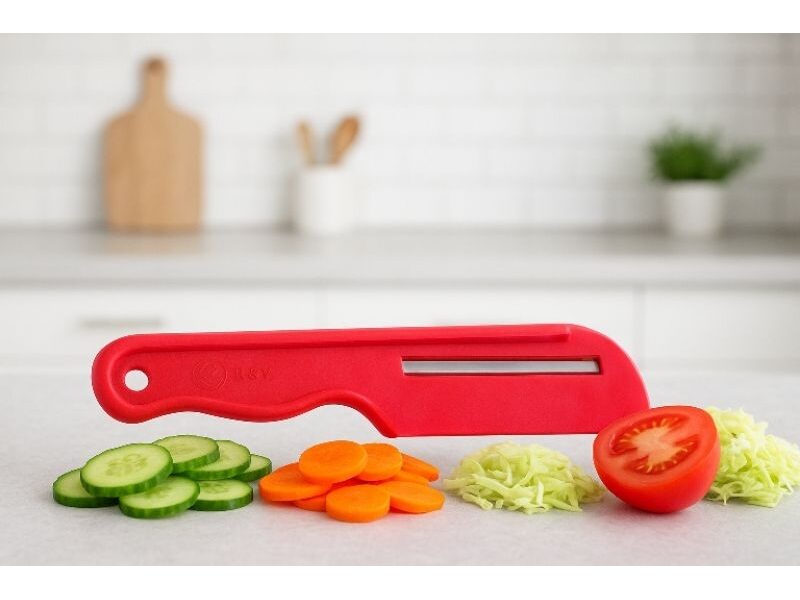 Fatiador de Legumes e Verduras Prático – Corte Rápido e Seguro na Cozinha