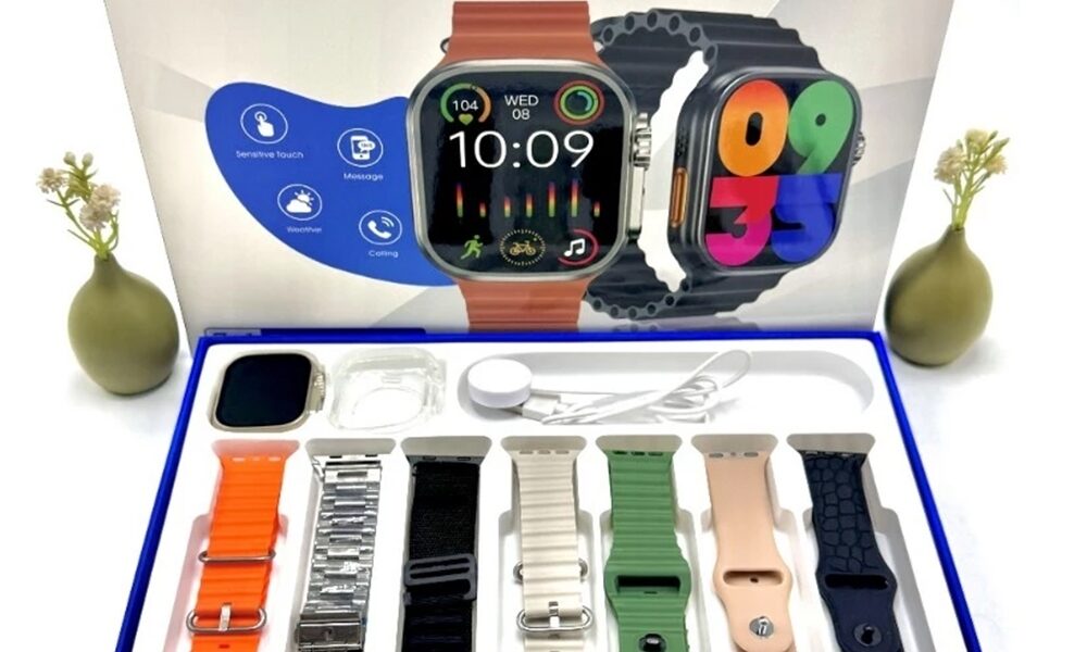 2026 Novo Smart Watch K9 Ultra Pro Max Seri 10 49mm com 7 Pulseas Esporte