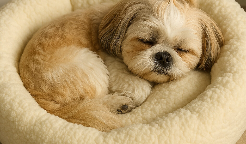 Cama Pet Nuvem Inverno Gigante Redonda 60x60cm PET