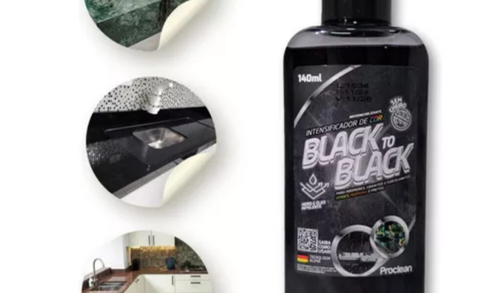 Revitalizador Para Mármore E Granito Black To Black - 140ml