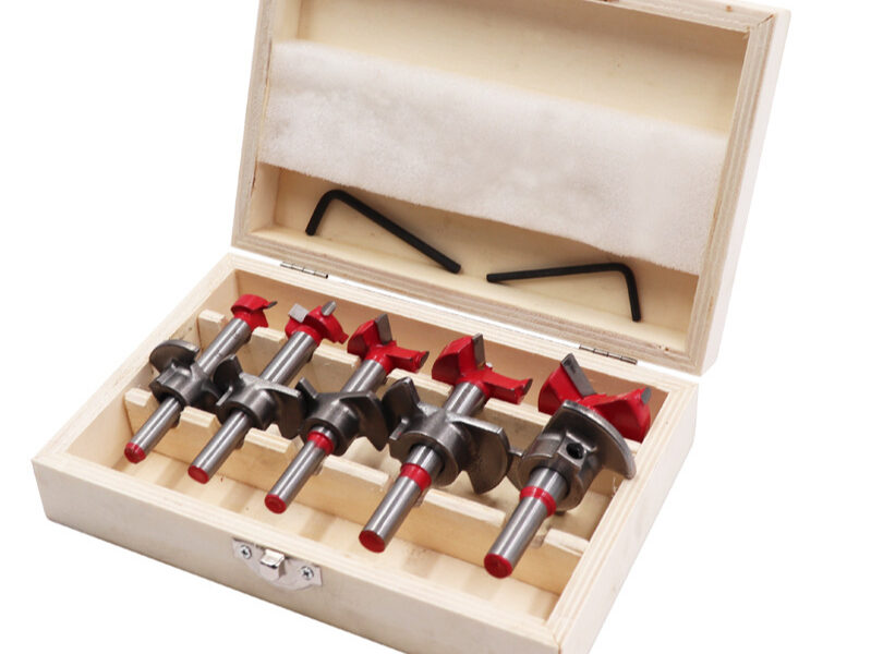 Jogo De Fresa Para Madeira 10-15-20-25-35mm 5pcs Limitador