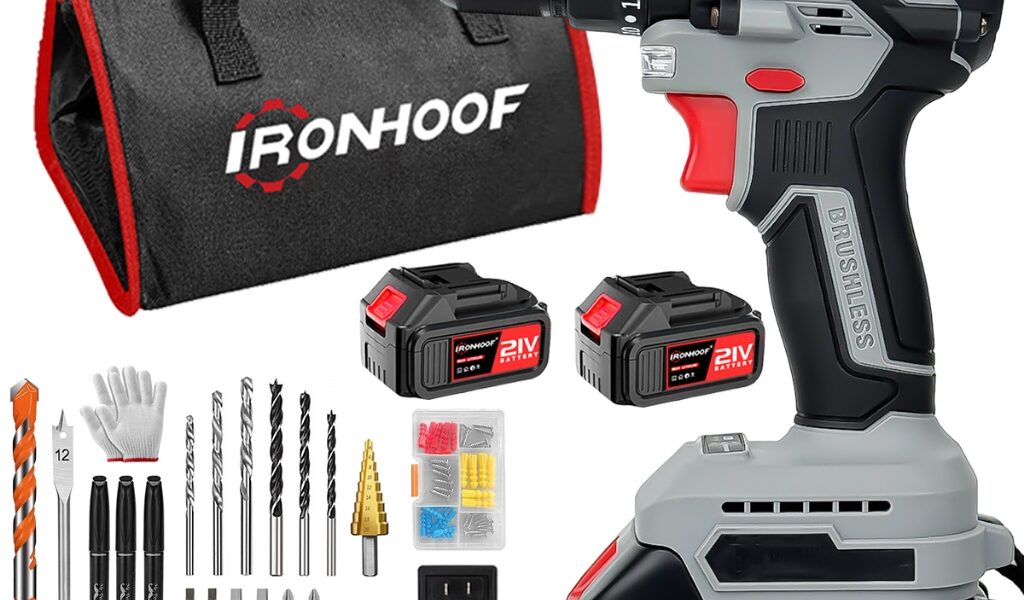 Furadeira Parafusadeira De Impacto A Bateria Profissional Brushless 21V