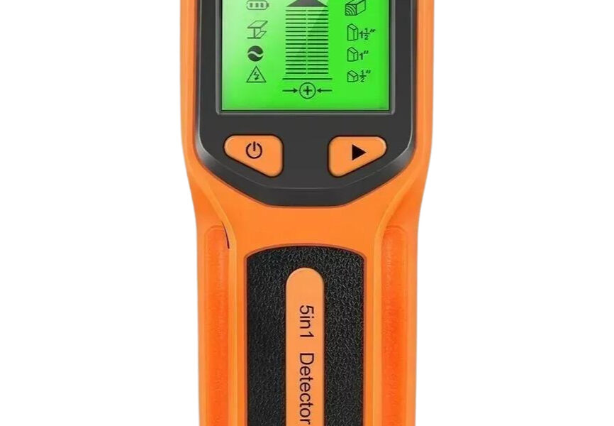 Scanner Parede Detectar Metal Madeira Cano Da Agua Fio Tubo Laranja Mais Pilha