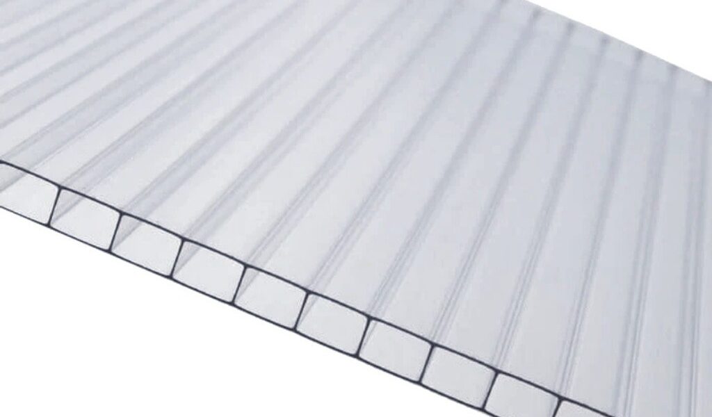 Placa Chapa Policarbonato Alveolar 1,05X6,0mts com 6mm de Espessura