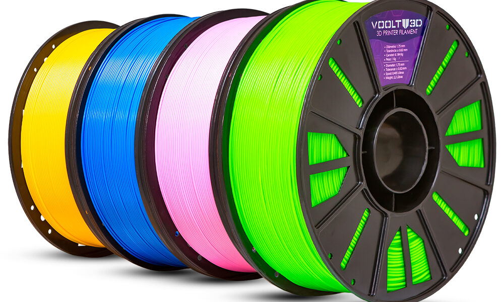 Filamento ABS Premium Para Impressora 3D 1kg 1,75mm Várias Cores Nacional Voolt3D