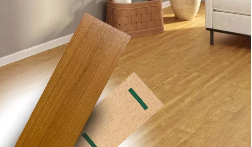 100 Placa De Piso Autocolante Mdf adesivo chão lavável