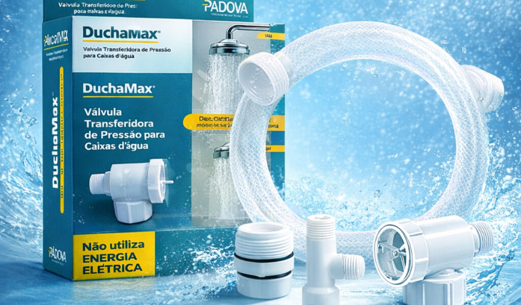Válvula Duchamax Alternadora de Pressão p/ Torneiras e Chuveiros Pádova