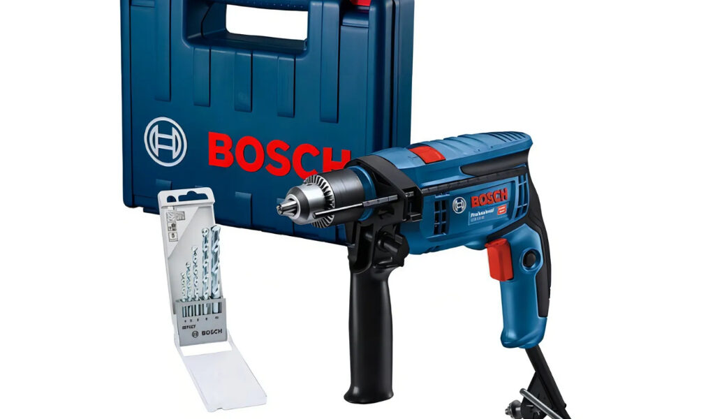 Furadeira De Impacto 1/2 750w Maleta 5 Brocas Gsb13re Bosch 220V