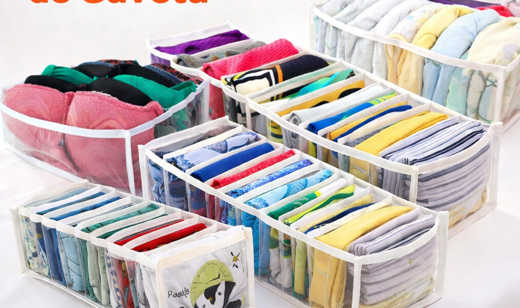 Colmeia Organizadora de gavetas baby e adulto Kit com 2/3/4 ou 5 peças P, M,G,GG - Organizamais