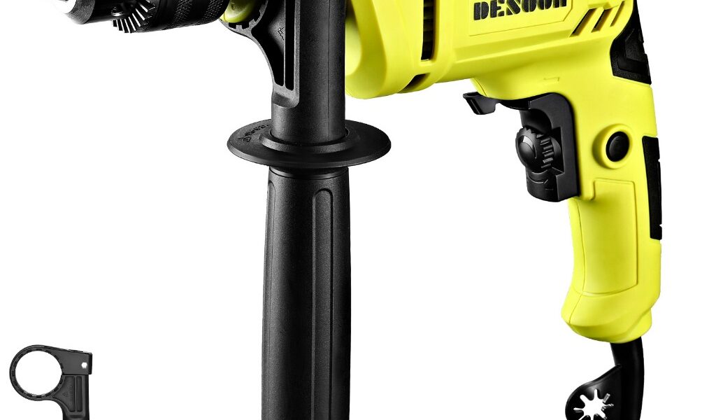 Furadeira de Impacto 750W Profissional Elétrica Alta Potência para Concreto Madeira Desoon