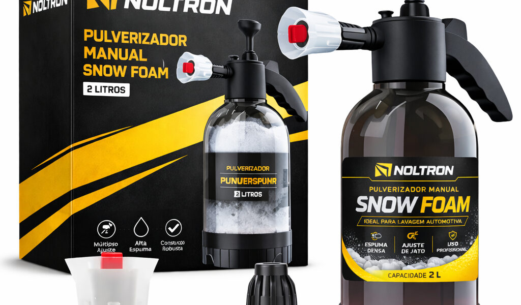 PULVERIZADOR BORRIFADOR DE ESPUMA PARA LAVAGEM AUTOMOTIVA 2 LITROS EFICIENTE LAVA CARRO E MOTO