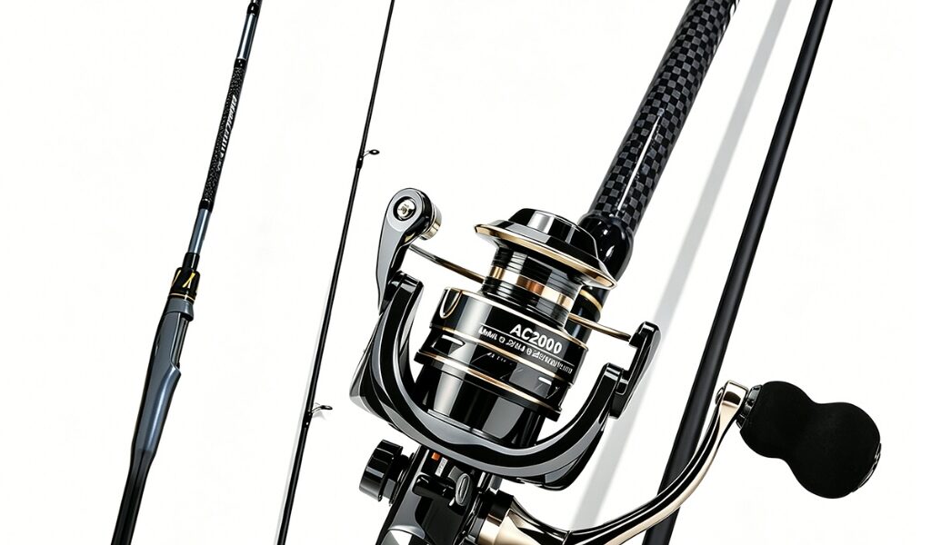 Vara de Pesca + Molinete + 107 Iscas Artificiais + Alicate - Kit Completo ou Vara Unitária