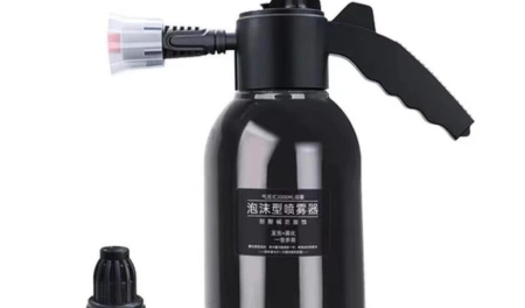 Pulverizador Snow Foam Manual Lavadora Espuma 2 Litros Com 2 Bicos profissional
