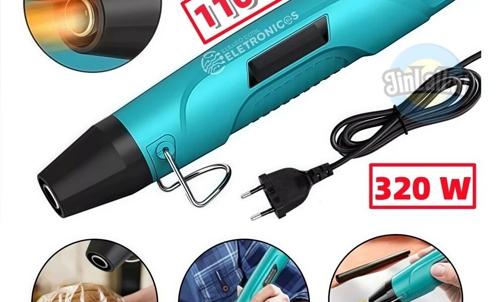 Promoção! Mini Soprador Pistola Ar Quente De Mão Portátil Ferramenta De Calor 110v Artesanatos Reparos