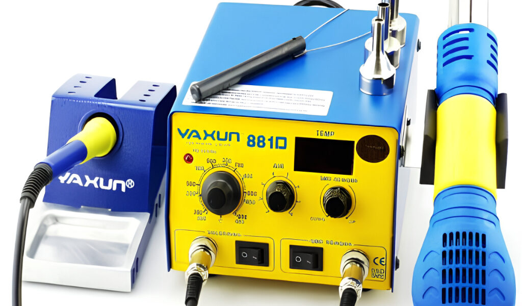 Estação De Solda E Retrabalho Ar Quente Yaxun 881d 220V