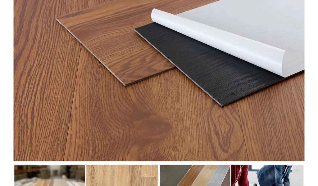 Kit 36 Piso Vinílico Autocolante Adesivo Madeira Régua Lavável 91cm x 15cm Qualidade Top