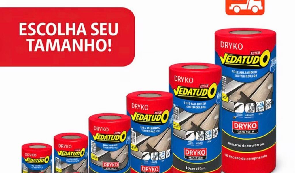 Manta Asfáltica Metalizada Auto Adesiva Vedação Telhas Laje Vedatudo Vários Tamanhos