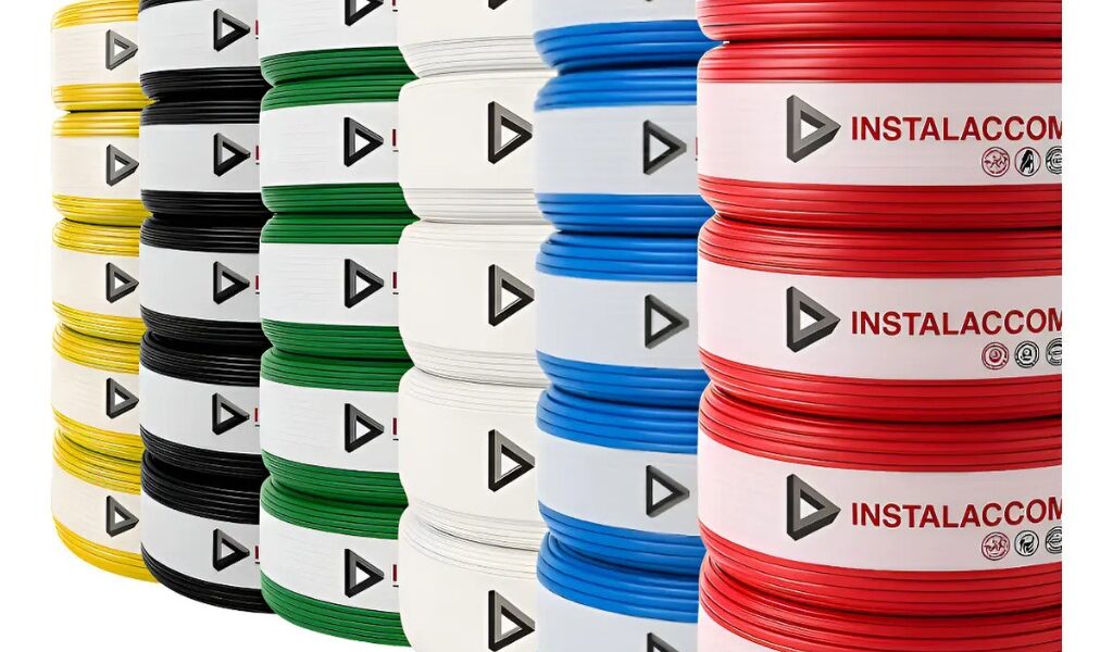 Cabo Flexível 4mm Rolo de Fio Elétrico 4,0mm com Selo certificado Rolo 100 metros