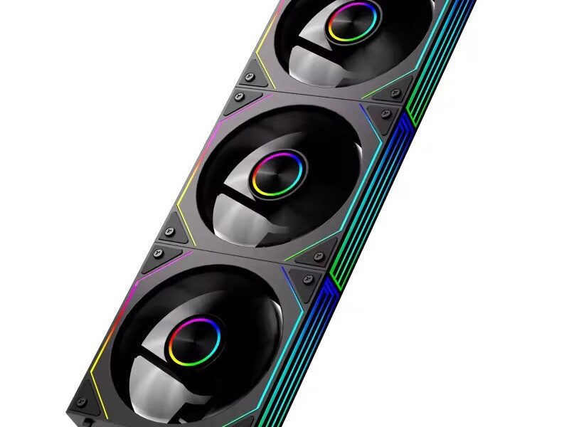 Kit 3 Cooler Fan Magnéticas Reverse Argb Prism Pro3 Pinos 5v