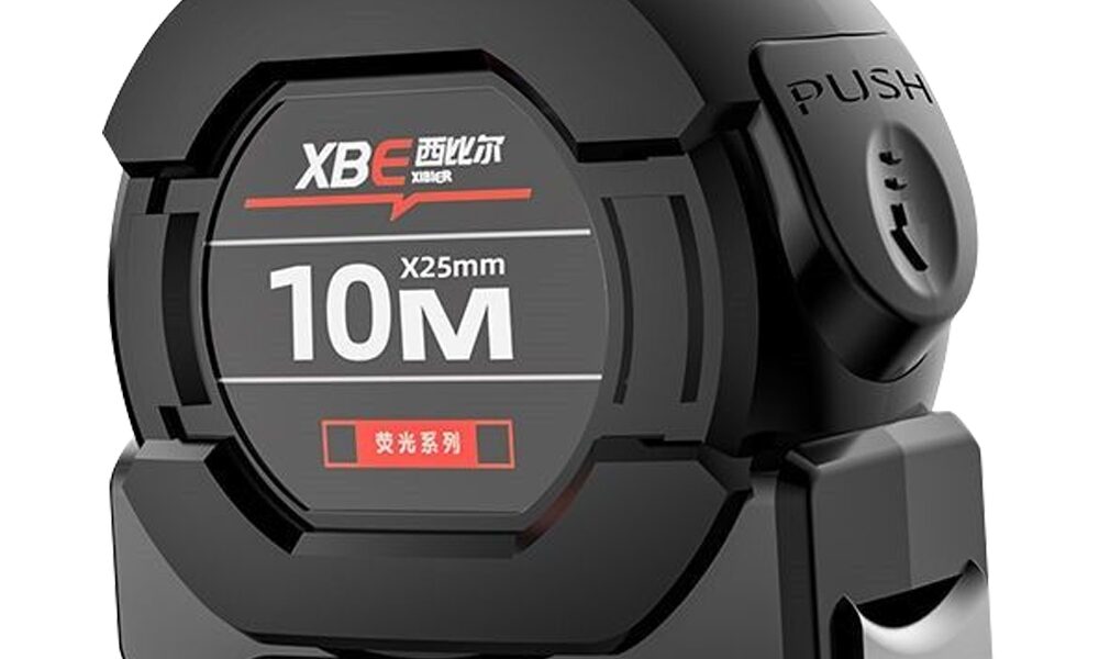 7.5M 10M Fita Métrica De Aço inoxidável De Alta Precisão Fluorescente Profissional Bloqueio