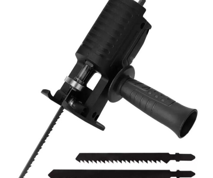 Adaptador De Serra De Vaivém Portátil-Compatível Com Lâmina Elétrica E Furadeira