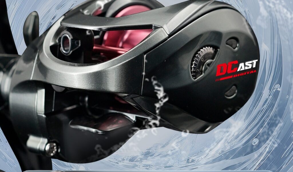 SEASIR Marca DCAST DC Carretel De Pesca Para Arremesso Controle Digital Arruelas De Carbono Fundido Longo Engrenagens De