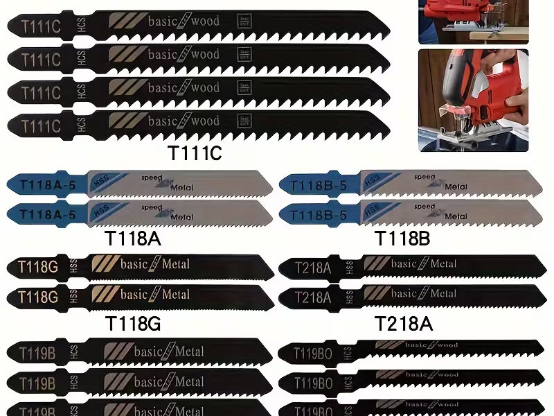 jogo 20 lâminas serra tico tico corte perfeito madeira marcenaria profissional
