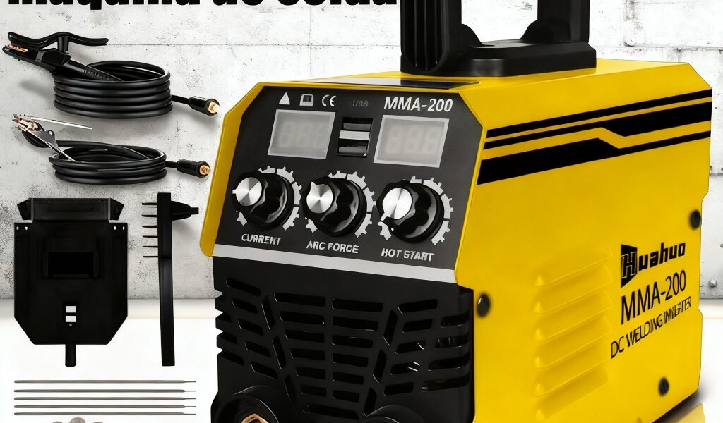 110V/220V Máquina De Solda Inversora MMA-200 Tecnologia IGBT Ferramenta De Soldagem Portátil ~