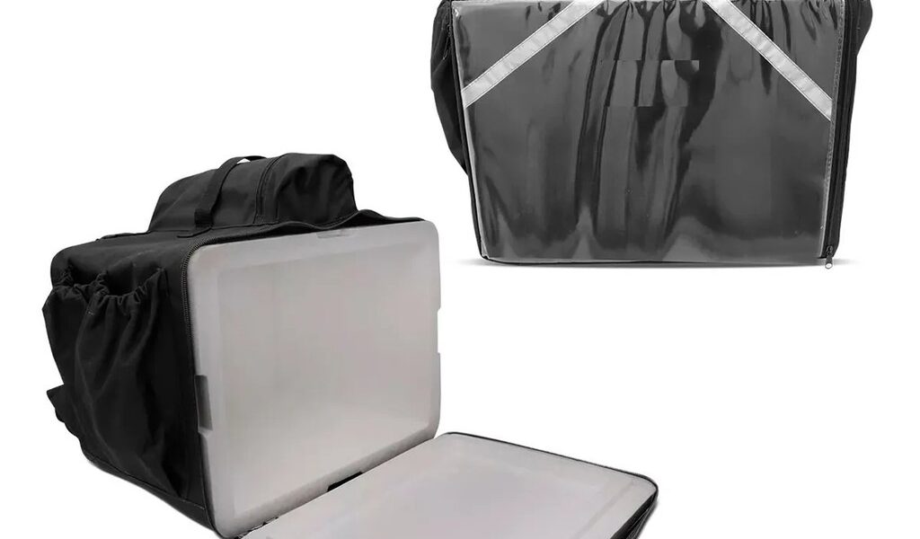 Bolsa Bag Mochila Termica Pizza 45lt C/ Isopor Delivery