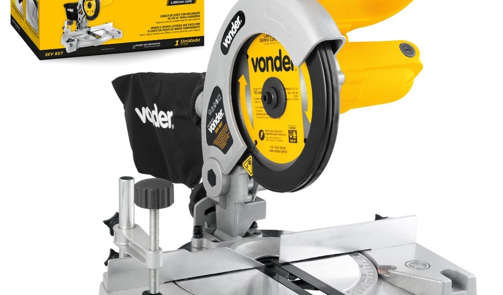 Serra Meia Esquadria Vonder 7.1/4" 850W Madeira 110V 220V