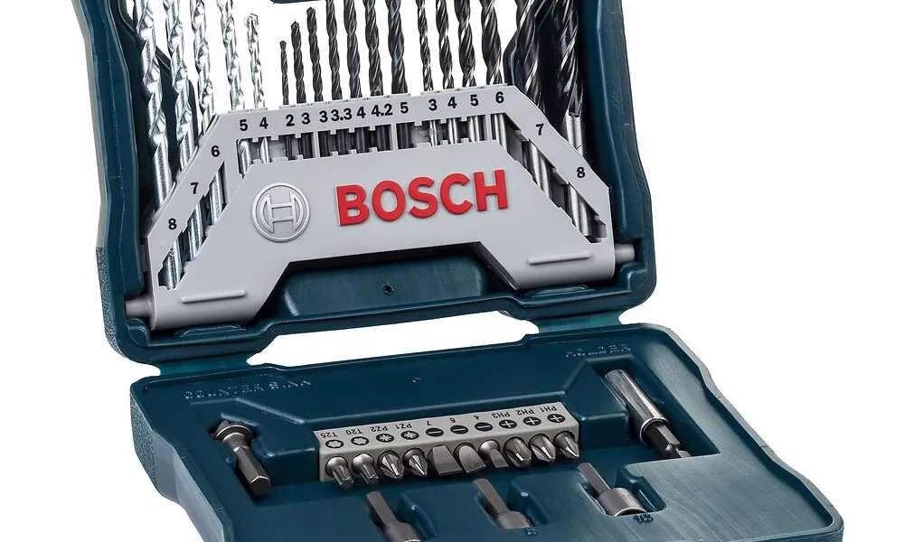 Estojo de Ferramentas e Brocas Kit com 33 Peças X-Line BOSCH