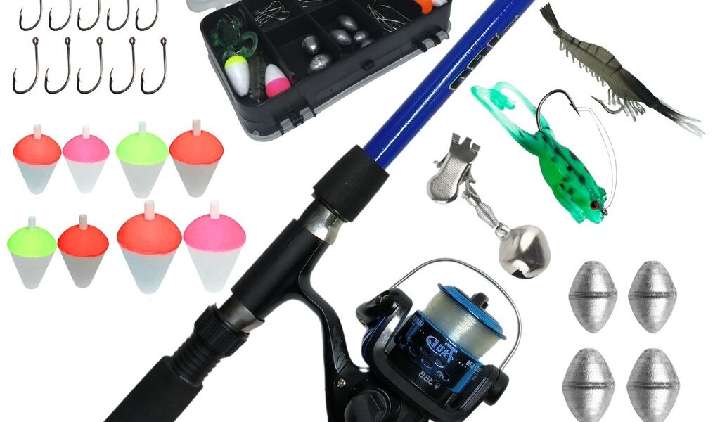 Kit De Pesca Vara + Molinete E Estojo Com Acessorios Barato