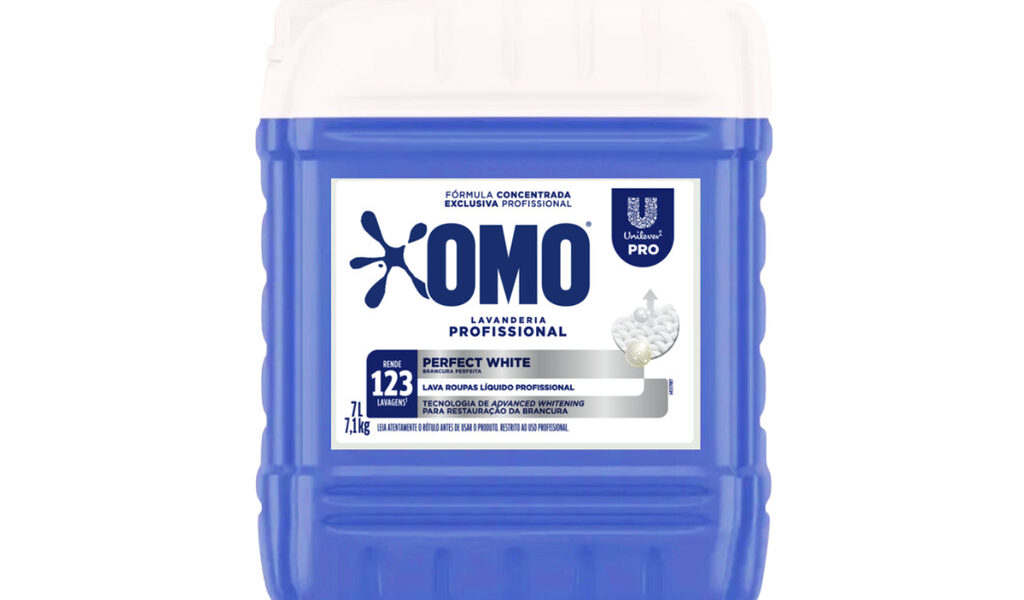 Lava Roupas Líquido Perfect White 7L Omo
