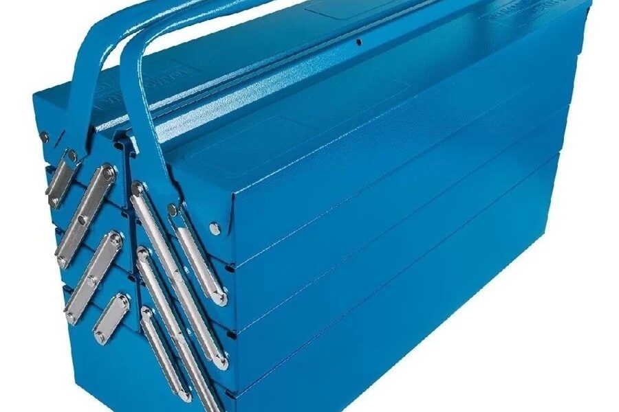 Caixa para Ferramentas Sanfonada 50 CM com 3/5 e 7 Gavetas e Alça TRAMONTINA
