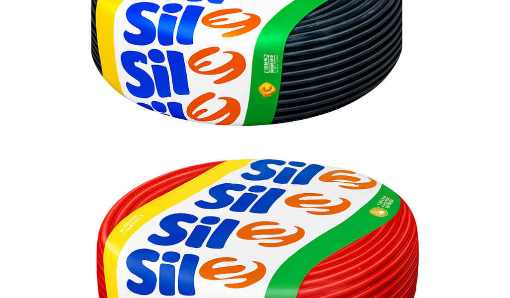 Kit 2 Cabos Flexível Sil 2,5mm 100 Mts cada Várias Cores