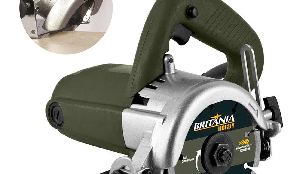 Serra Mármore 1300W- Ferramenta Confiável para Profissionais (13000 RPM)