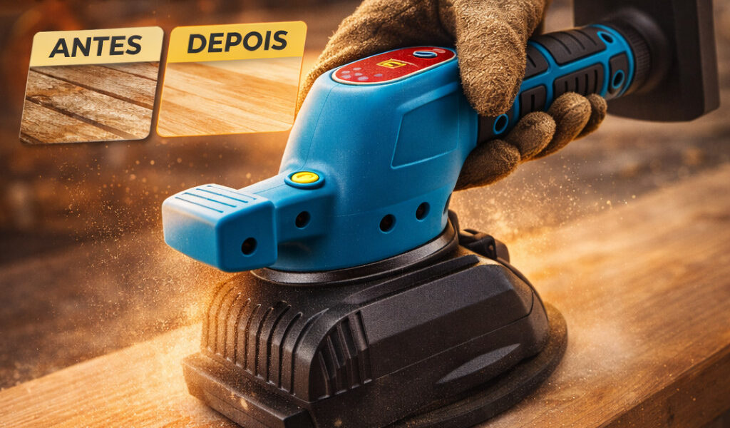 Maquina De Assentar Pisos Porcelanatos Profissional 2 Bateria 21V