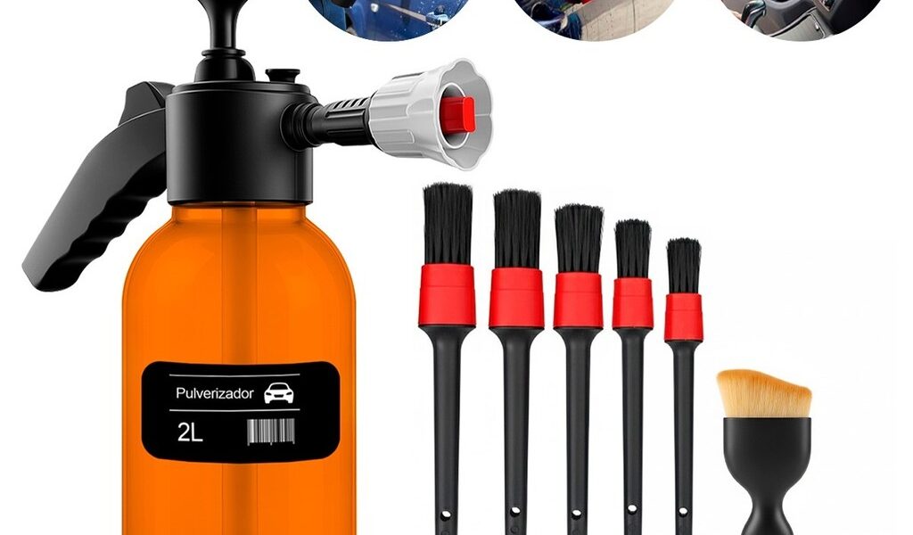 Snow Foam Pressão Manual 2L Profissional Pulverizador Borrifador Spray Limpeza Jardim Regar Espuma