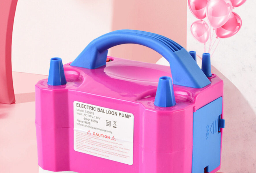 Inflador Elétrico de Balões Bexigas Festa Ornamentação Bomba de Encher Bola de Festas 110v