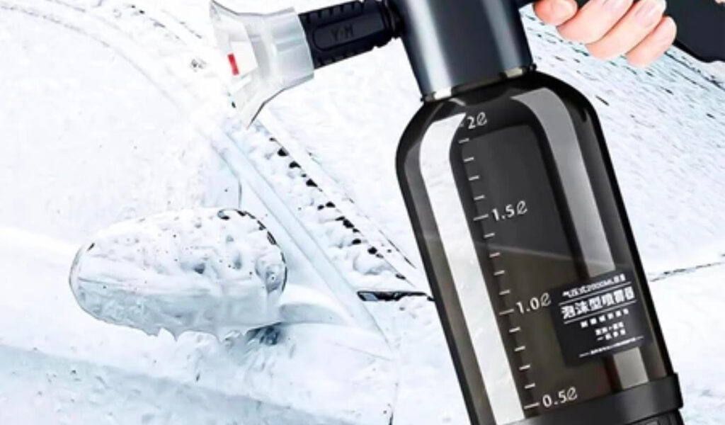Snow Foam Pressão Manual 2L Profissional Pulverizador Borrifador Spray Limpeza Jardim Regar Espuma