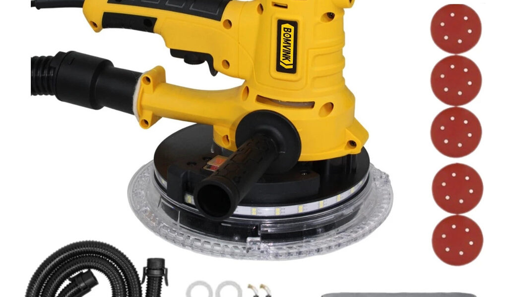 Lixadeira Parede E Teto 750w Led Bomvink Bom-9622