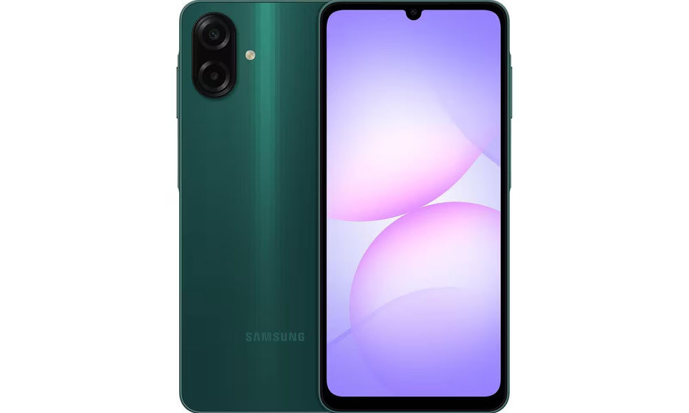 Celular Galaxy A07 Tela 6.7 128GB 4G 90Hz Câmera Dupla 50MP Verde Samsung