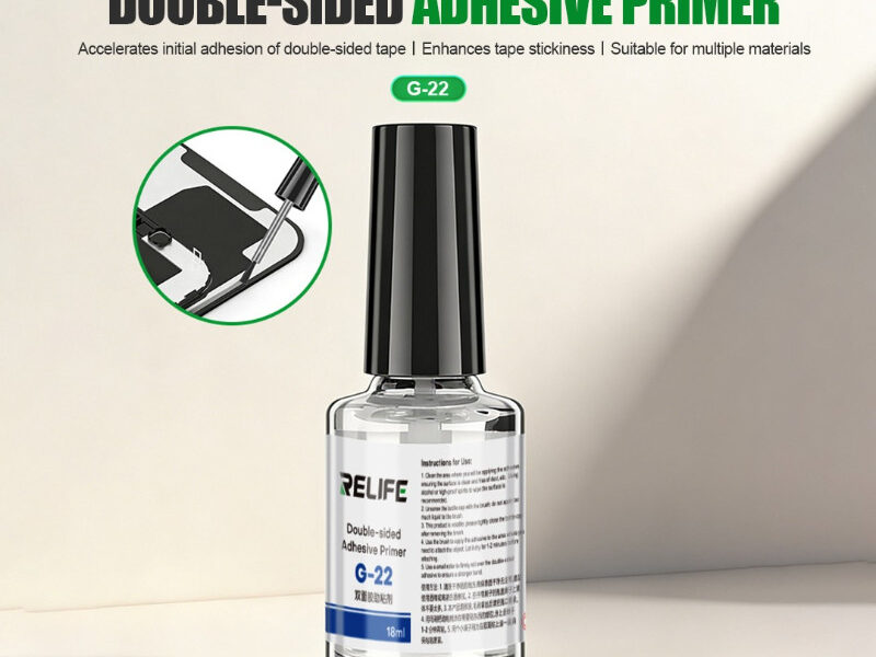 RELIFE G-22 18ML Adesivo Dupla Face Adequado Para Colagem De Estruturas Médias De Celular Vários Materiais De Superfície