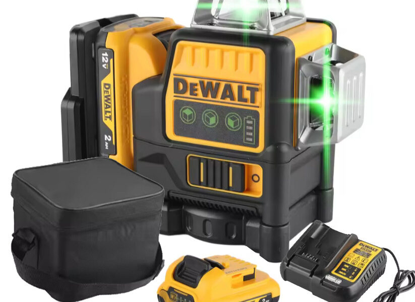 Mais Vendido • Nível de Laser • 12 Linhas • 360° Vertical • Alcance de 50m • Qualidade Confiável