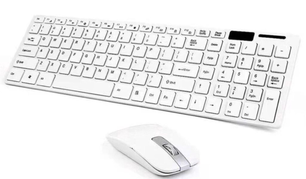 Kit K06 Teclado E Mouse Sem Fio 2.4ghz 3200dpi Óptico