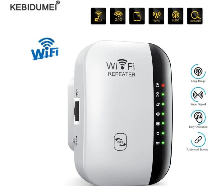 Repetidor Sinal Sem Fio Alta Velocidade Longa Distancia Wifi cd3005
